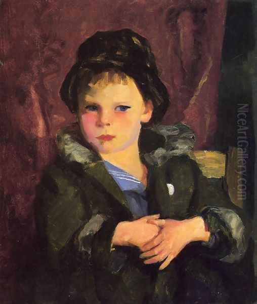 Irish Boy Oil Painting by Robert Henri