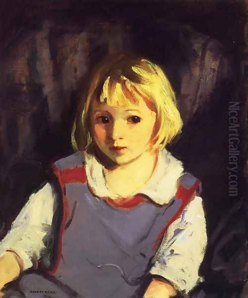 Carl Schleicher Oil Painting by Robert Henri