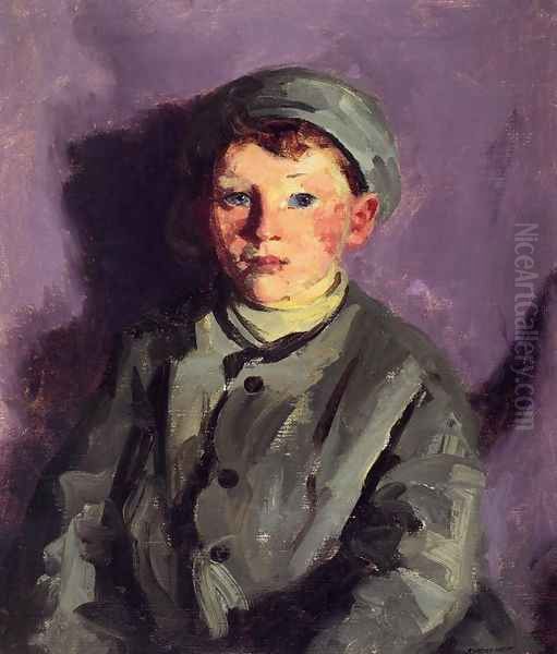 Bucko O Malley (Charles) Oil Painting by Robert Henri