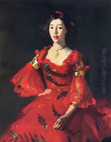 La Madrelenita Oil Painting by Robert Henri