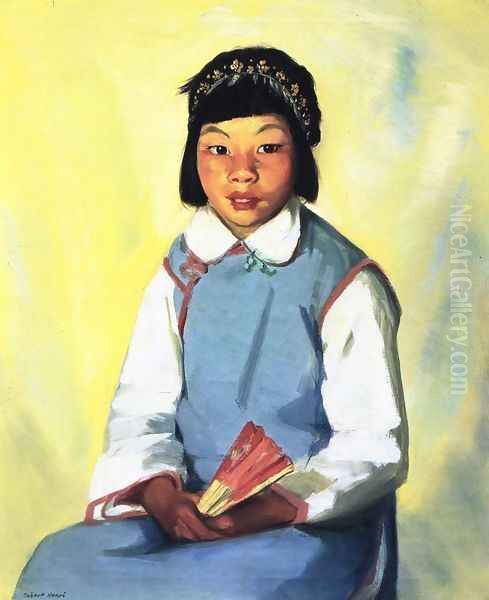 Chow Choy Oil Painting by Robert Henri