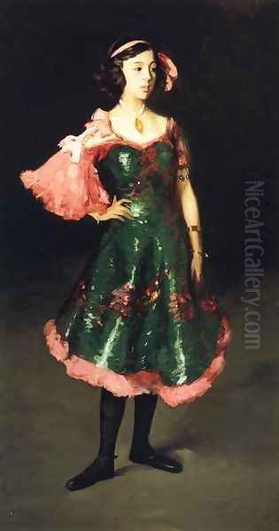 La Madrilenita Oil Painting by Robert Henri