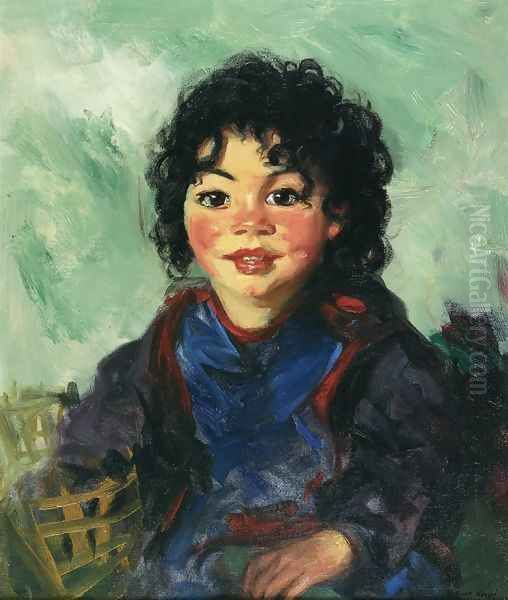 Thammy Oil Painting by Robert Henri