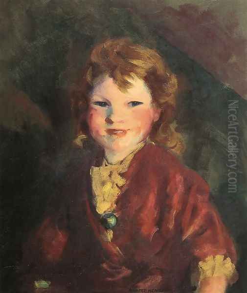 Portrait Of Stella Oil Painting by Robert Henri