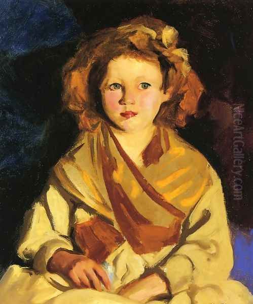 Sissy In Yellow Oil Painting by Robert Henri