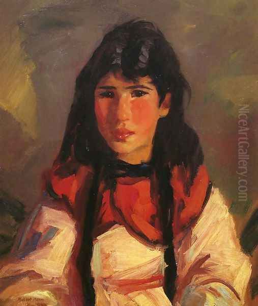 Portrait Of Tillie Oil Painting by Robert Henri