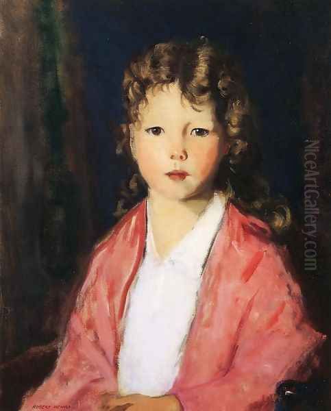 Portrait Of Jean McVitty Oil Painting by Robert Henri