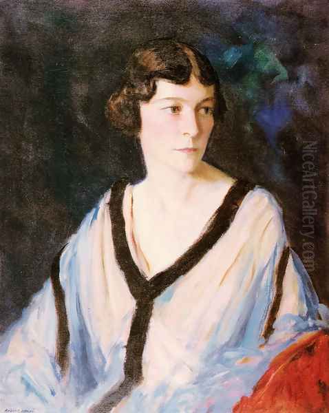 Portrait of Mrs. Edward H. (Catherine) Bennett Oil Painting by Robert Henri