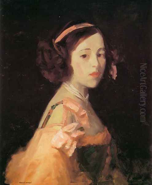 La Madrilenita 2 Oil Painting by Robert Henri