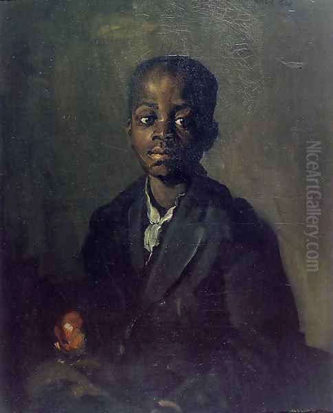 Portrait of Willie Gee Oil Painting by Robert Henri