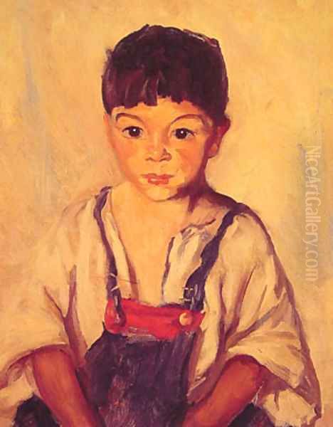 Gypsy Boy Oil Painting by Robert Henri