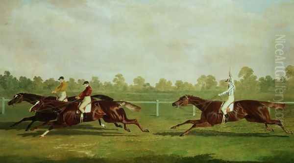 The Doncaster Gold Cup of 1835 Oil Painting by John Frederick Herring Snr