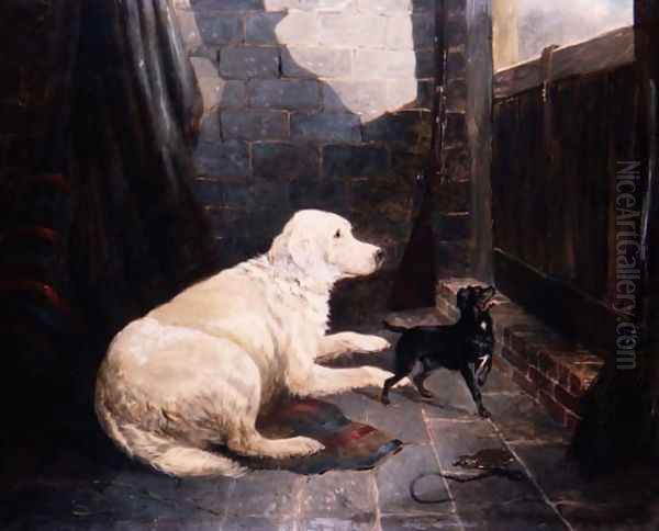 Ready and Waiting, 1845 Oil Painting by John Frederick Herring Snr