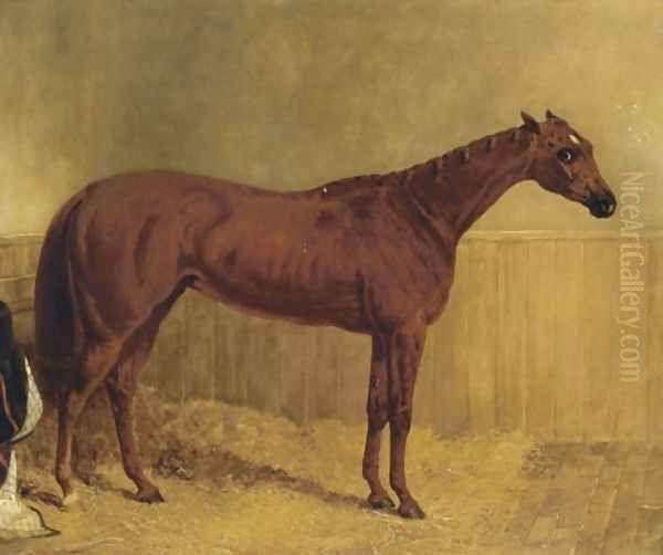 The Princess Winner 1844 The Oaks 1844 Oil Painting by John Frederick Herring Snr