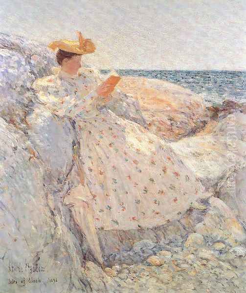 Summer Sunlight 1892 Oil Painting by Childe Hassam