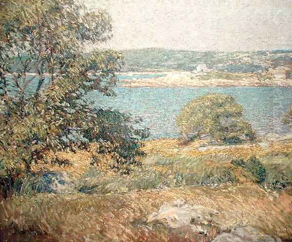 Ten Pound Island, c.1896-99 Oil Painting by Childe Hassam