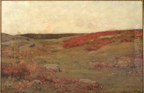 Sunrise, Autumn, c.1885 Oil Painting by Childe Hassam