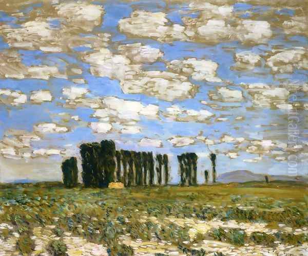 Harney Desert Landscape Oil Painting by Childe Hassam