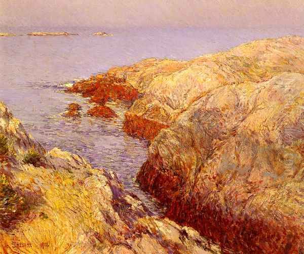 Isles Of Shoals Oil Painting by Childe Hassam