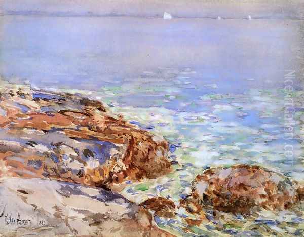 Seascape, Isles of Shoals Oil Painting by Childe Hassam