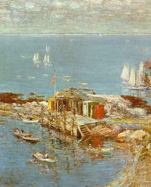 August Afternoon, Appledore Oil Painting by Childe Hassam