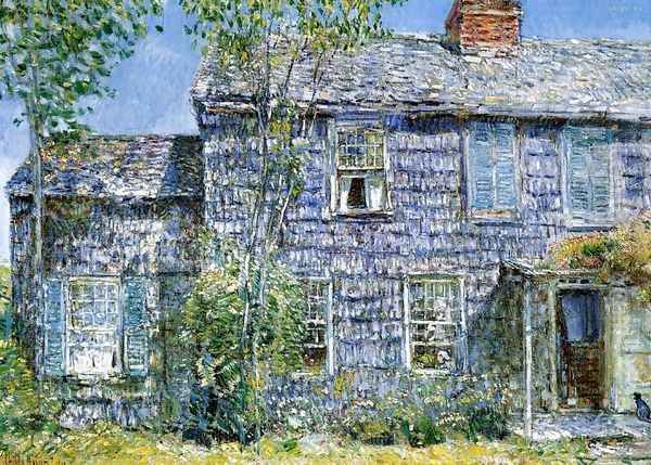 East Hampton, L.I Oil Painting by Childe Hassam