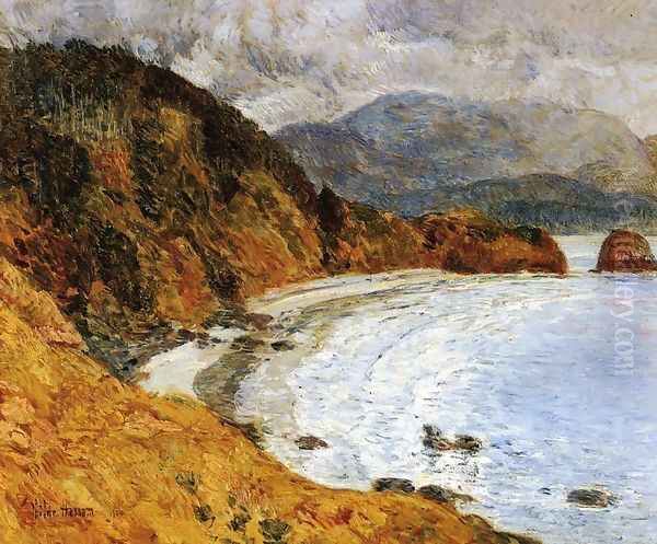 Ecola Beach, Oregon Oil Painting by Childe Hassam