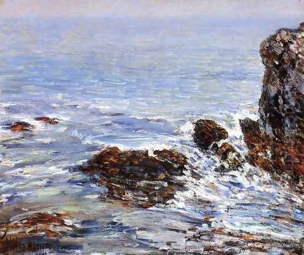 Seascape Oil Painting by Childe Hassam