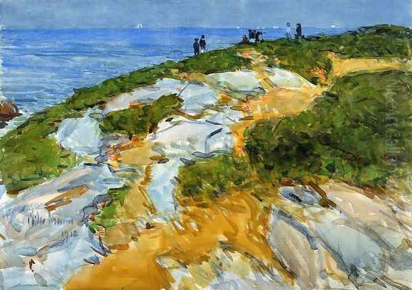 Sunday Morning, Appledore Oil Painting by Childe Hassam