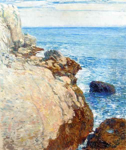 The East Headland, Appledore Oil Painting by Childe Hassam