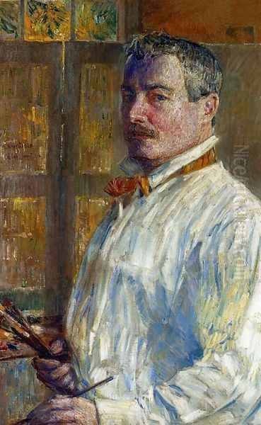 Self Portrait Oil Painting by Childe Hassam