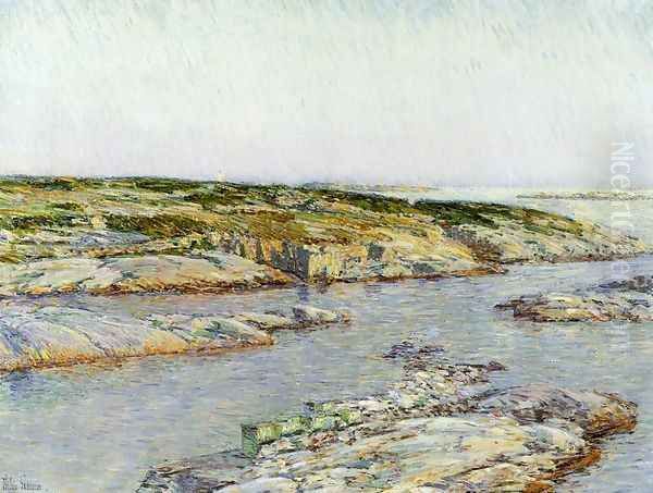 Summer Afternoon, Isles of Shoals Oil Painting by Childe Hassam