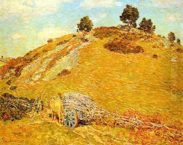 Bornero Hill, Old Lyme, Connecticut Oil Painting by Childe Hassam