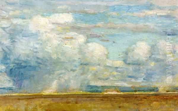 Clouds Oil Painting by Childe Hassam