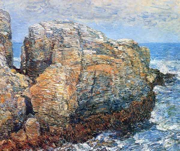 Sylph's Rock, Appledore Oil Painting by Childe Hassam