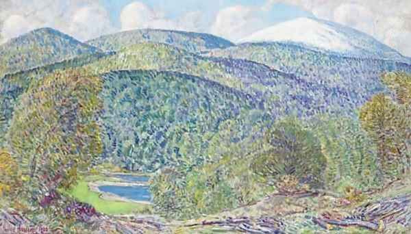 Spring in White Mountains Oil Painting by Childe Hassam