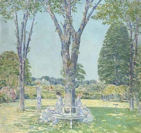 The Audition, East Hampton Oil Painting by Childe Hassam