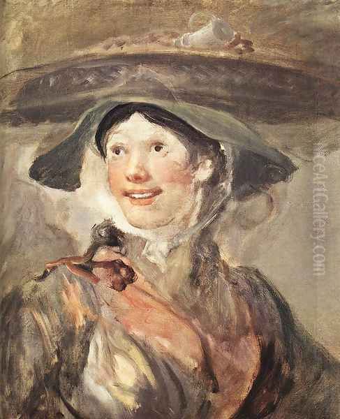 The Shrimp Girl c. 1740 Oil Painting by William Hogarth