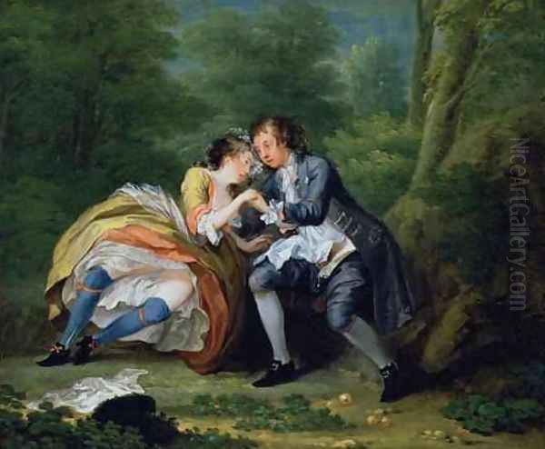 After 2 Oil Painting by William Hogarth