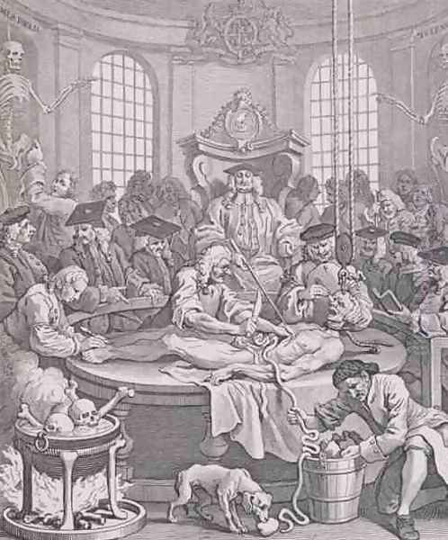 The Reward of Cruelty from The Four Stages of Cruelty Oil Painting by William Hogarth