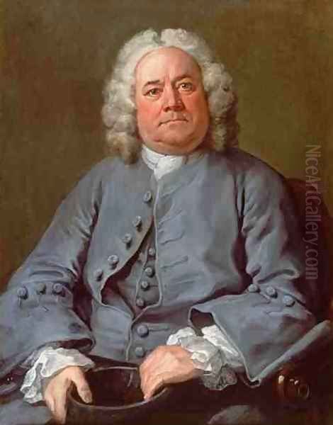 Portrait of George Arnold Esq of Ashby Lodge Oil Painting by William Hogarth