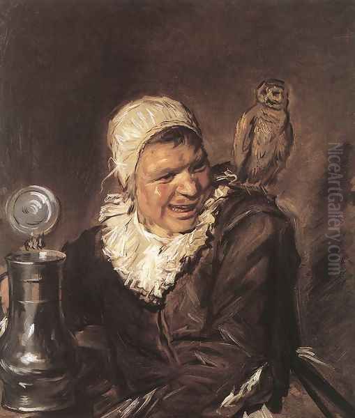 Malle Babbe 1633-35 Oil Painting by Frans Hals