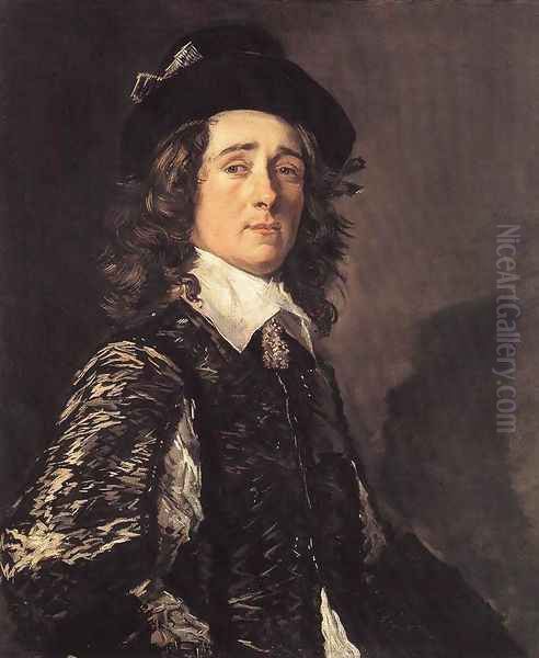 Jasper Schade c. 1645 Oil Painting by Frans Hals