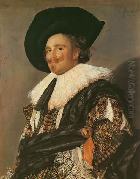 The Laughing Cavalier 1624 Oil Painting by Frans Hals