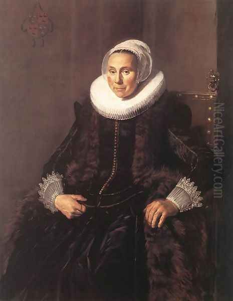 Cornelia Claesdr Vooght 1631 Oil Painting by Frans Hals