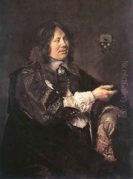 Stephanus Geraerdts 1650-52 Oil Painting by Frans Hals