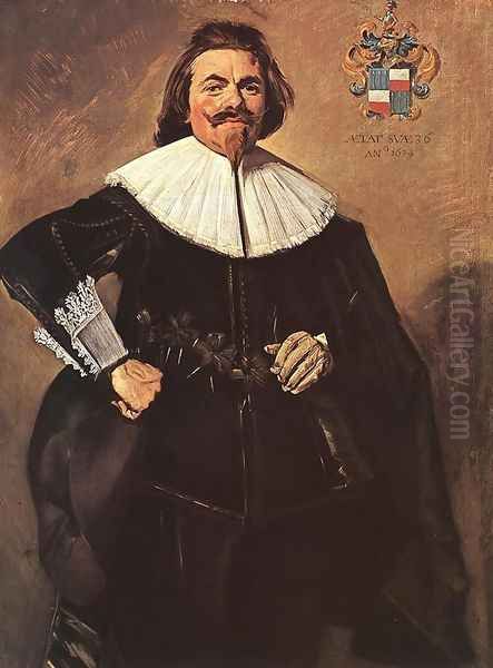 Tieleman Roosterman 1634 Oil Painting by Frans Hals