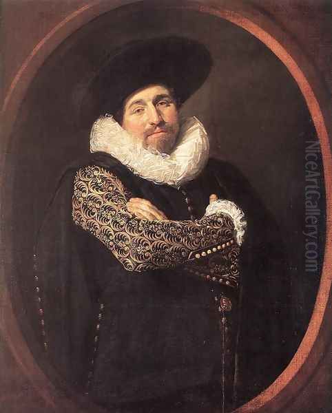 Portrait of a Man 1622 Oil Painting by Frans Hals