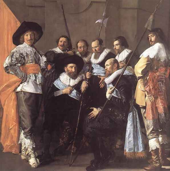 The Meagre Company [detail] Oil Painting by Frans Hals