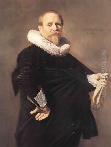 Portrait of a Man 1630 Oil Painting by Frans Hals